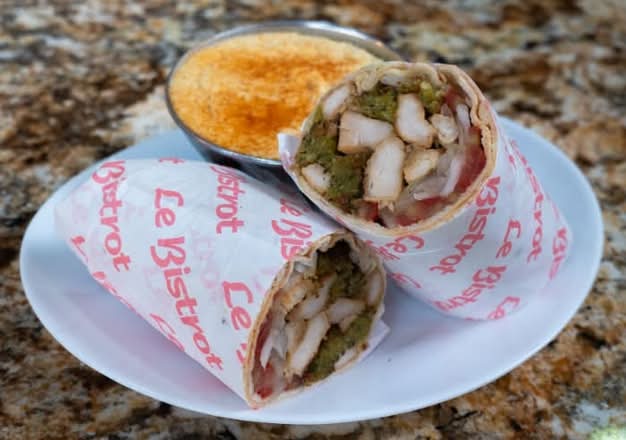 Shawarma de Pollo y Falafel